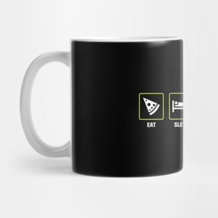 Eat. Sleep. Trade. Repeat. Mug